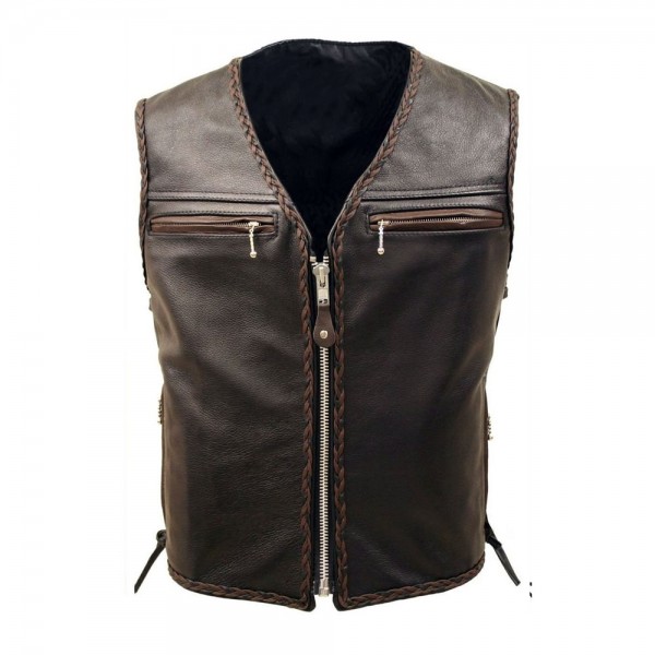 Leather Vest